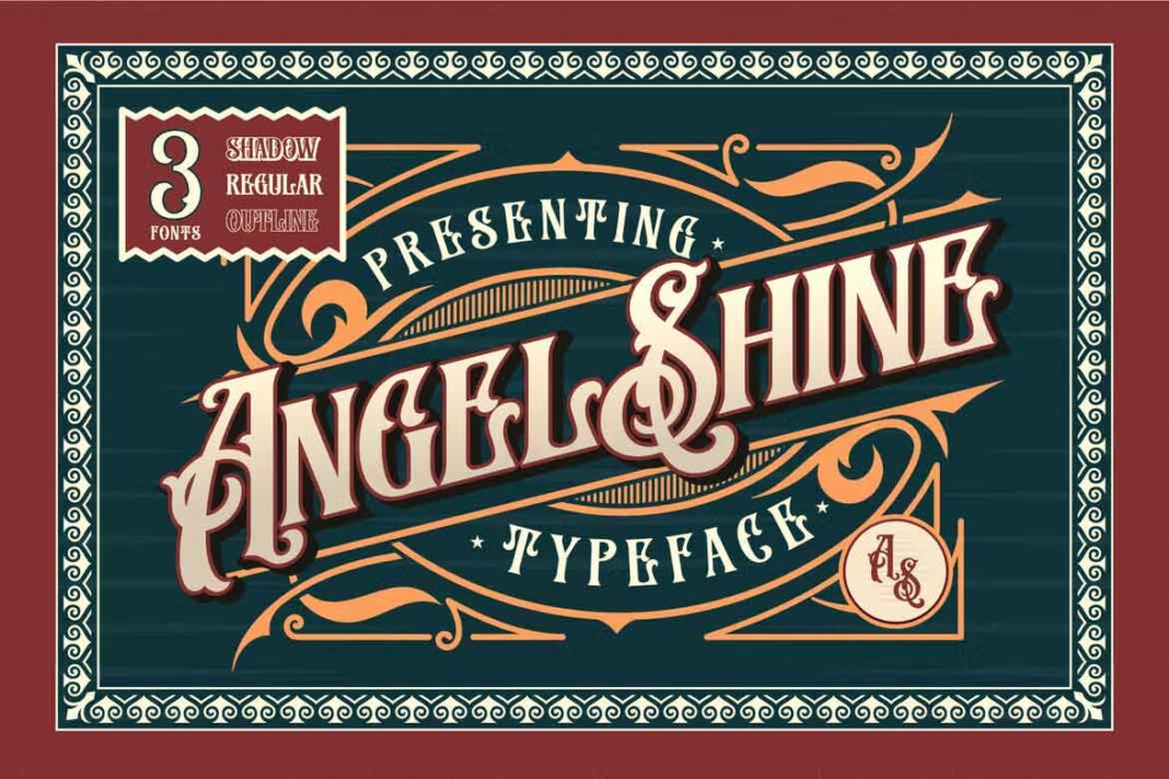 Angel Shine Font