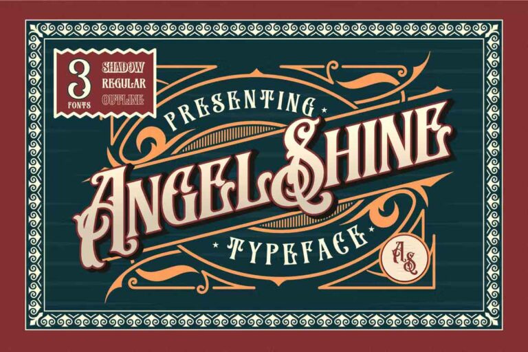 Angel Shine Font