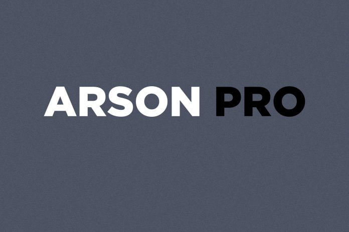 Arson Pro Sans Serif Fonts