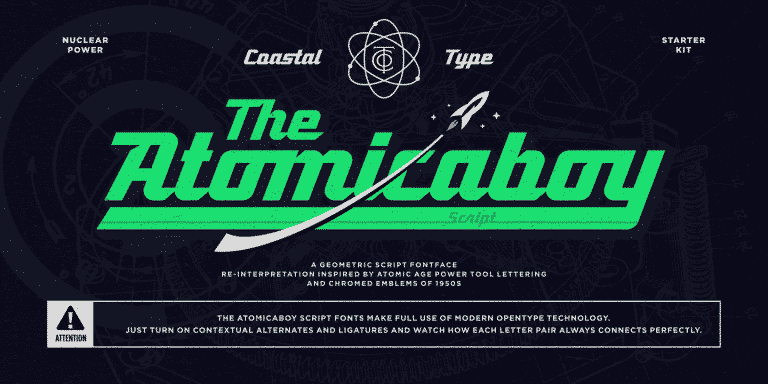 Atomicaboy Font