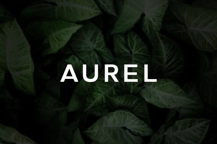 Aurel - An Open Sans Serif Typeface Font