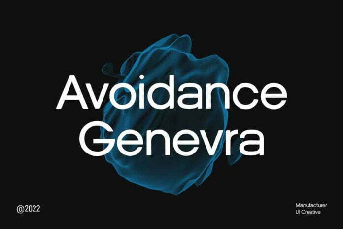 Avoidance Genevra Sans Serif Font