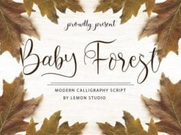 Baby Forest Font