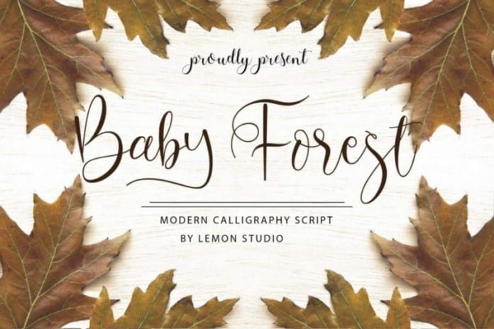 Baby Forest Font