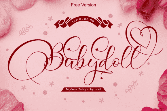 Babydoll - Romantic Calligraphy Font