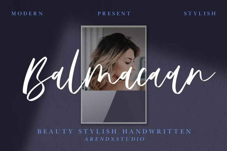 Balmacaan Font