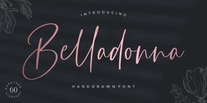 Belladonna Script Font