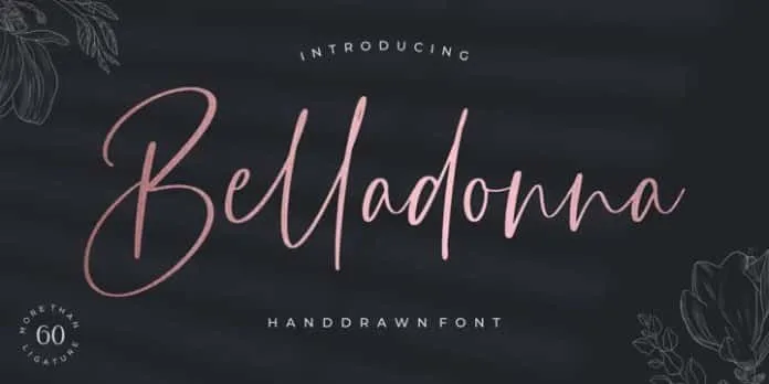 Belladonna Script Font