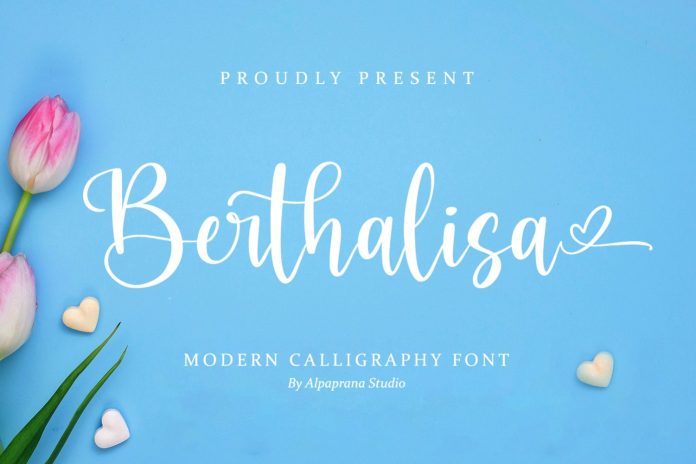 Berthalisa Calligraphy Font