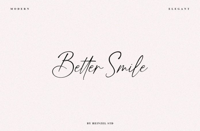 Better Smile Script Font