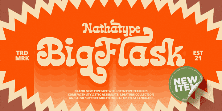 Big Flask Font