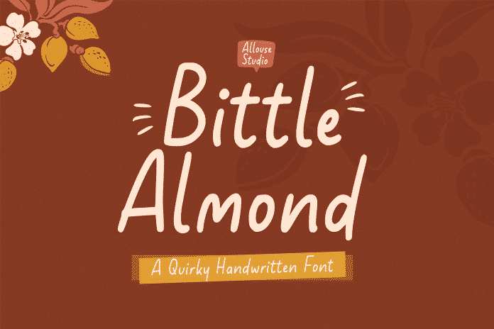 Bittle Almond Script Font