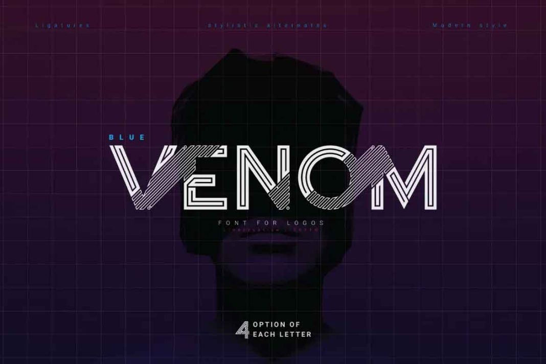 Blue Venom Font