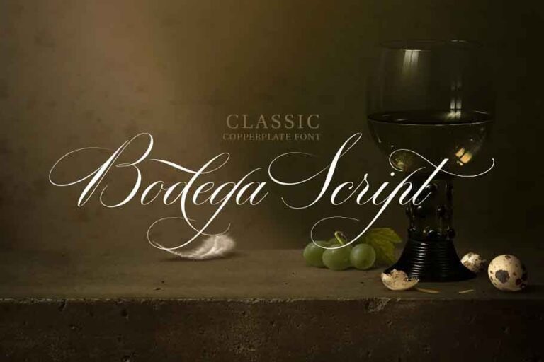 Bodega Script Font