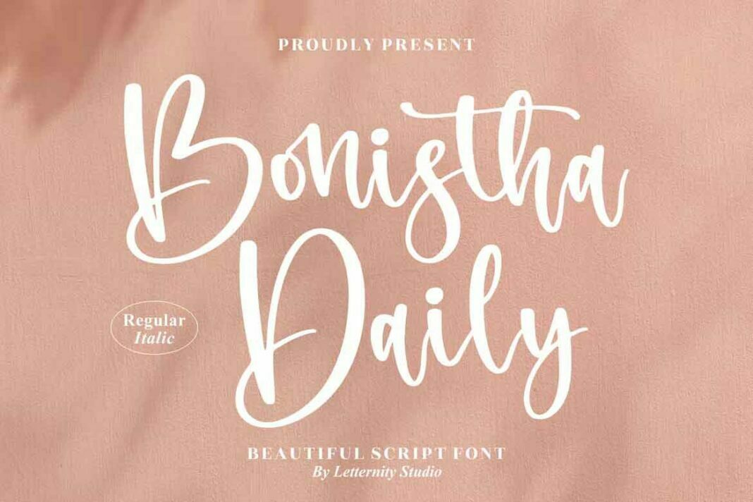 Bonistha Daily Font