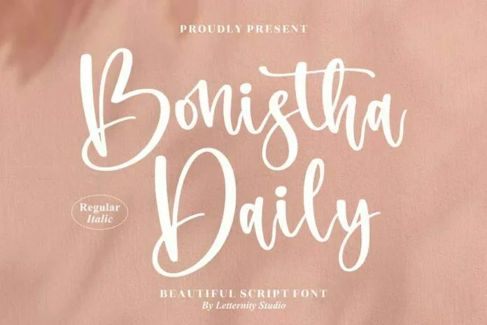 Bonistha Daily Font