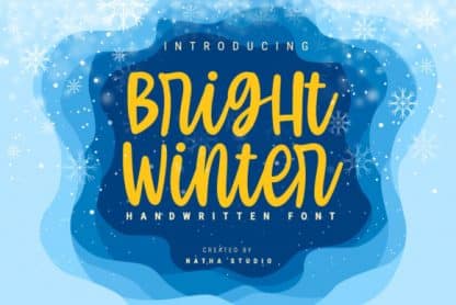 Bright Winter Font