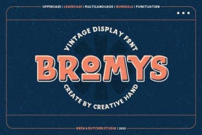 Bromys Font