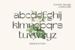 Buncher Georgia Font