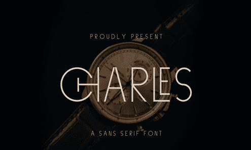 Charles - An Elegant Sans Serif Font