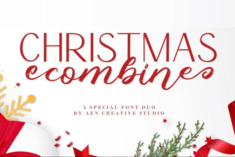 Christmas Combine Font