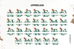 Christmas Split Monogram Font