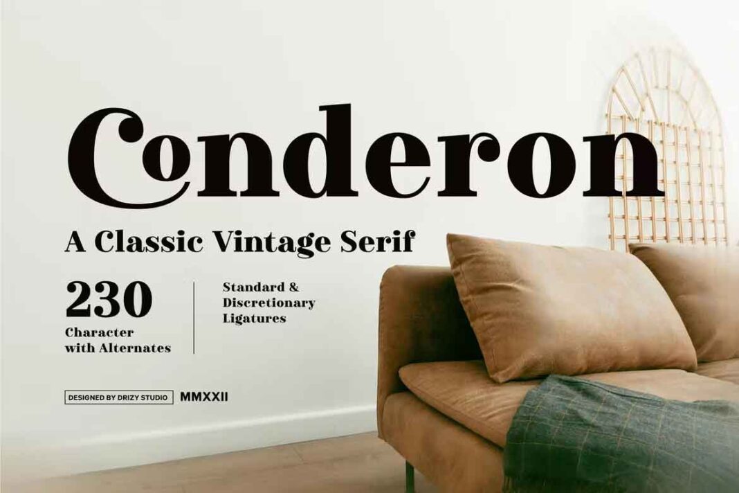 Conderon Font