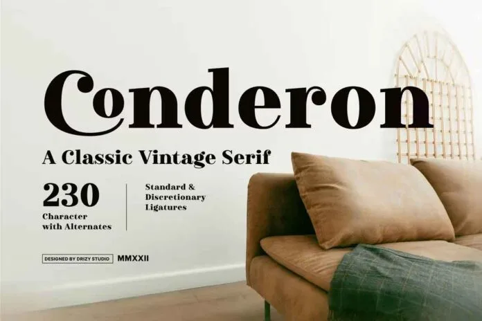 Conderon Font