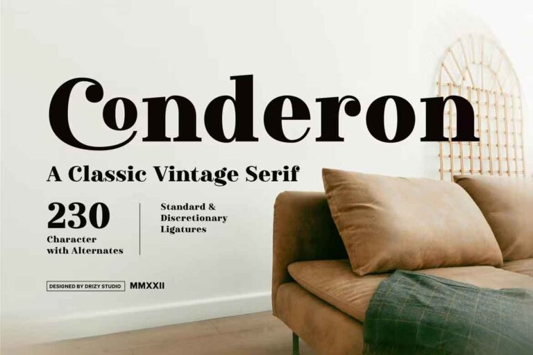Conderon Font