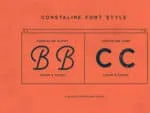 Constaline - Monoline Script & Sans Font