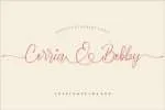 Corria Bobby Font