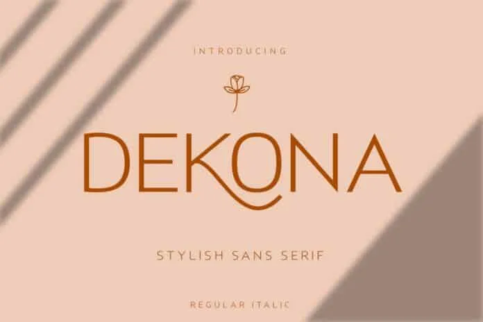 Dekona Font