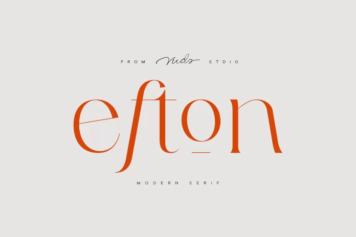 Efton Serif Font