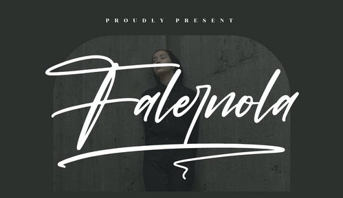 Falernola Modern Handwritten Font