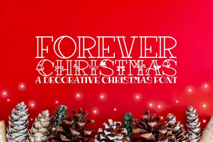 Forever Christmas Font