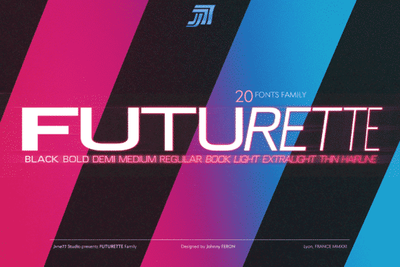 Futurette FF Font