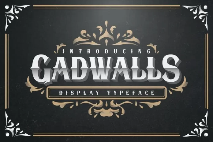 Gadwalls Display Font