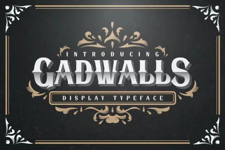 Gadwalls Display Font