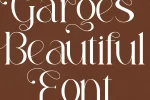 Garges Stylish Serif Font