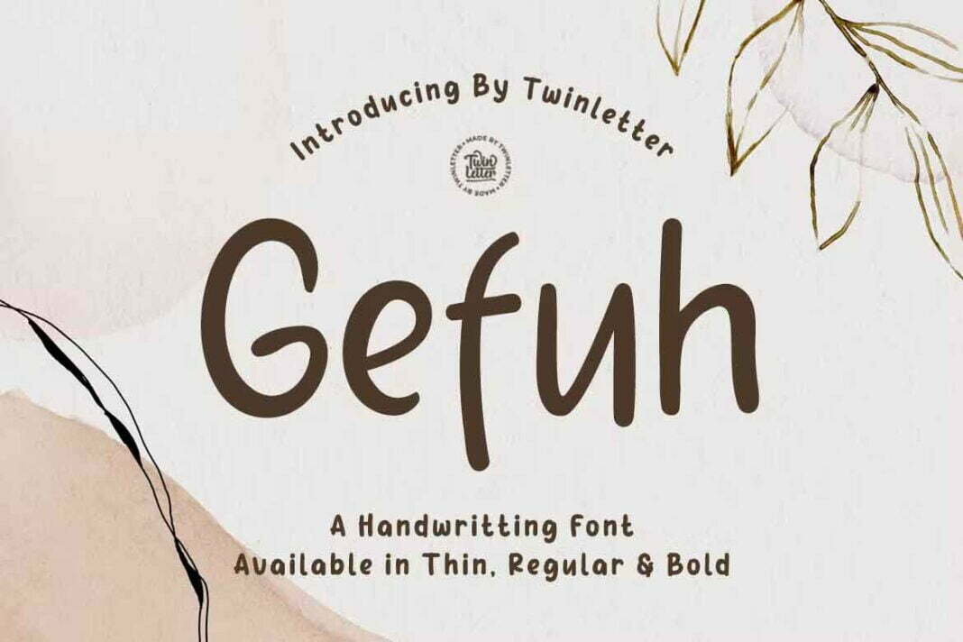 Gefuh Font