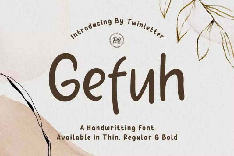 Gefuh Font