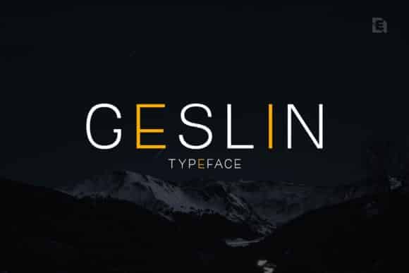 Geslin Font