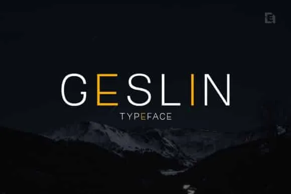 Geslin Font