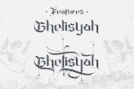 Ghelisyah Font