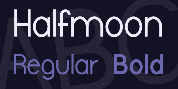 Halfmoon Font
