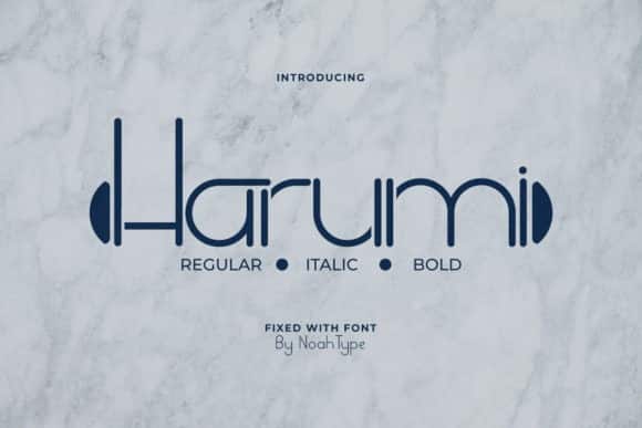 Harumi Font