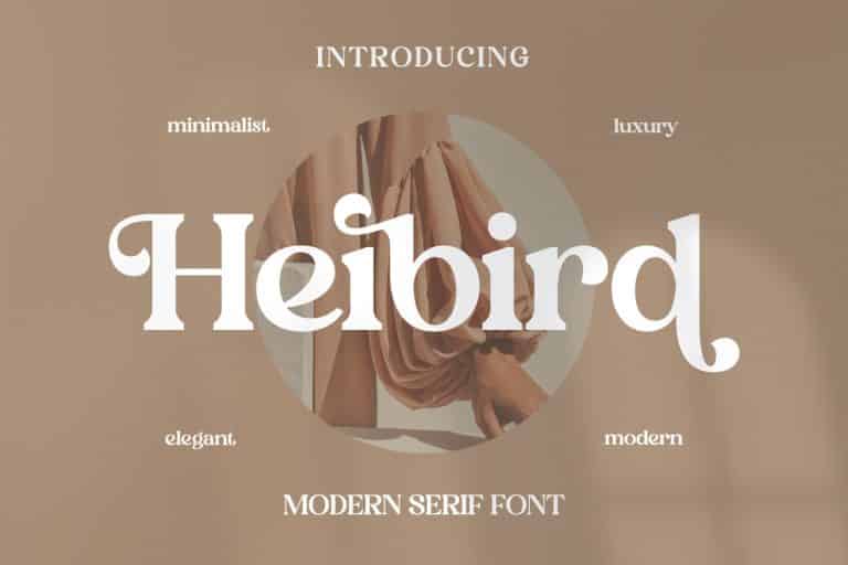 Heibird Serif Font