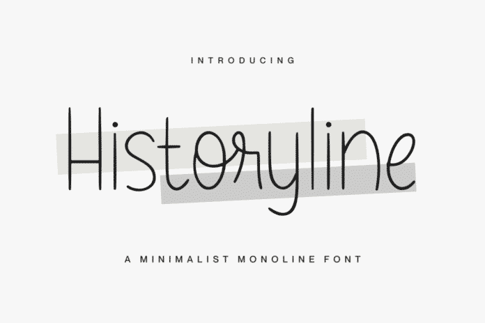 Historyline Handwritten Font