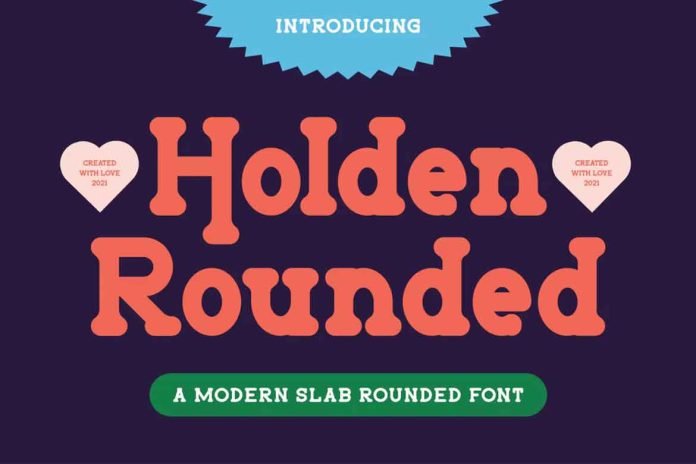 Holden Rounded - Slab Serif Font