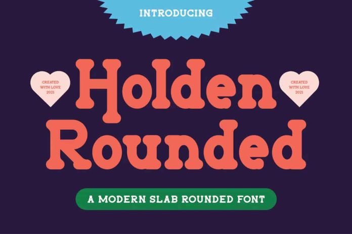Holden Rounded - Slab Serif Font